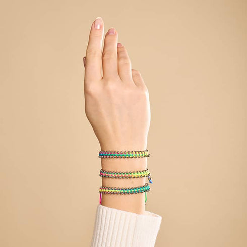 Silver x Spectrum | Friendship DOT Bracelet