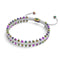 Unicorn Silver x White | Friendship DOT Bracelet