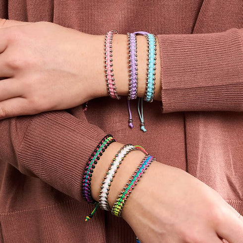 Unicorn Silver x White | Friendship DOT Bracelet