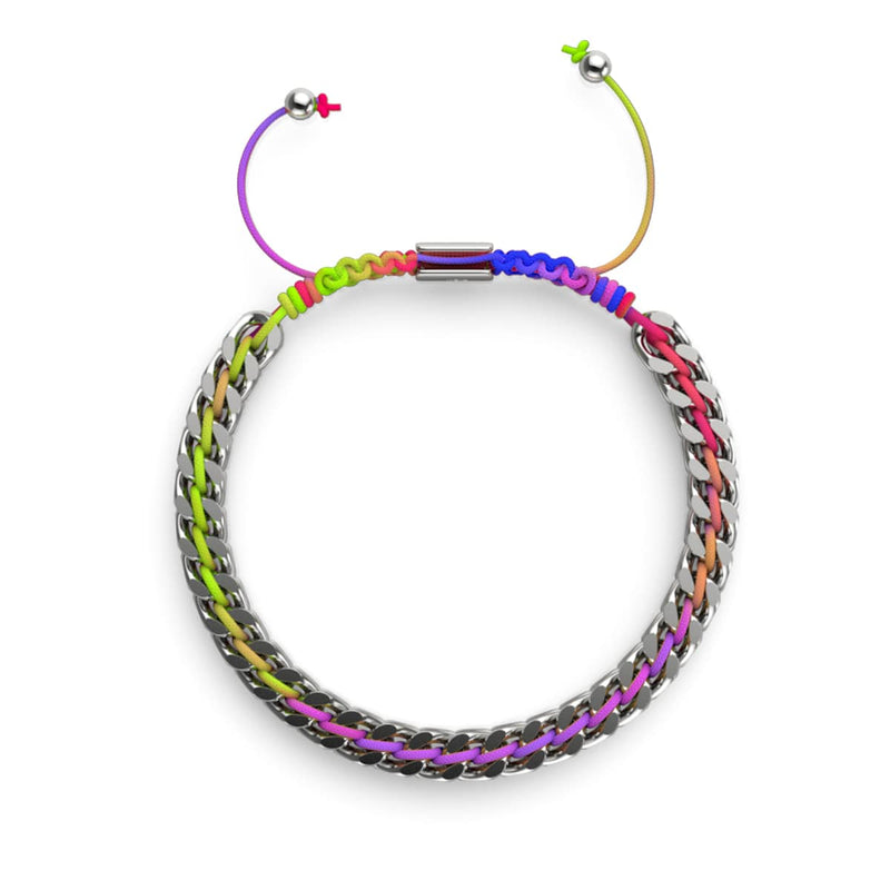 Spectrum x Silver | Gaia Wheat Chain Bracelet