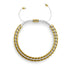 White x Gold | Gaia Wheat Chain Bracelet