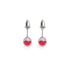 Blood Moon | .925 Sterling Silver | Galaxy Glass Mini Stud Earrings