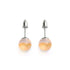 Champagne Supernova | .925 Sterling Silver | Galaxy Glass Stud Earrings