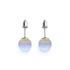 Rainbow Supernova | .925 Sterling Silver | Galaxy Glass Stud Earrings