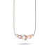 Champagne Supernova | .925 Sterling Silver | Galaxy Glass Infinity Clasp Necklace