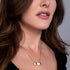 Howlite | Gold | Gemstone Bar Necklace