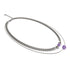 Amethyst x Silver | Gemstone Chain Necklace