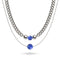 Lapis x Silver | Gemstone Chain Necklace