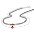 Red Jasper x Silver | Gemstone Chain Necklace
