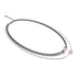 Rose Quartz x Silver | Gemstone Chain Necklace