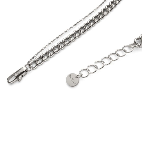 Turquoise x Silver | Gemstone Chain Necklace