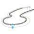 Turquoise x Silver | Gemstone Chain Necklace
