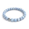 Light Blue Quartz | Silver | Gemstone Pebble Bracelet