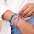Light Blue Quartz | Silver | Gemstone Pebble Bracelet