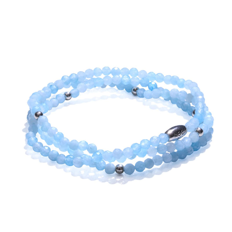 Aquamarine | .925 Sterling Silver | Gemstone Wrap