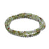 Green Agate | .925 Sterling Gold Vermeil | Gemstone Wrap