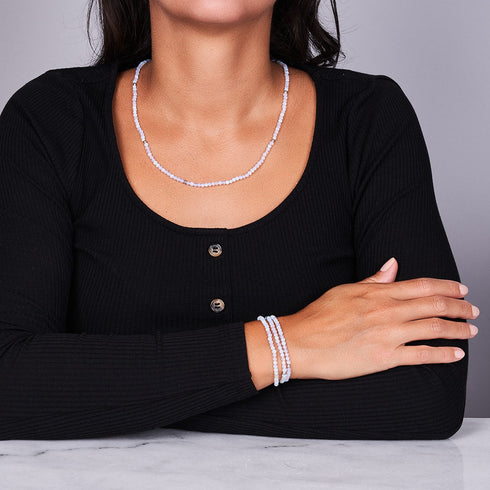 Opal Moonstone | .925 Sterling Silver | Gemstone Wrap