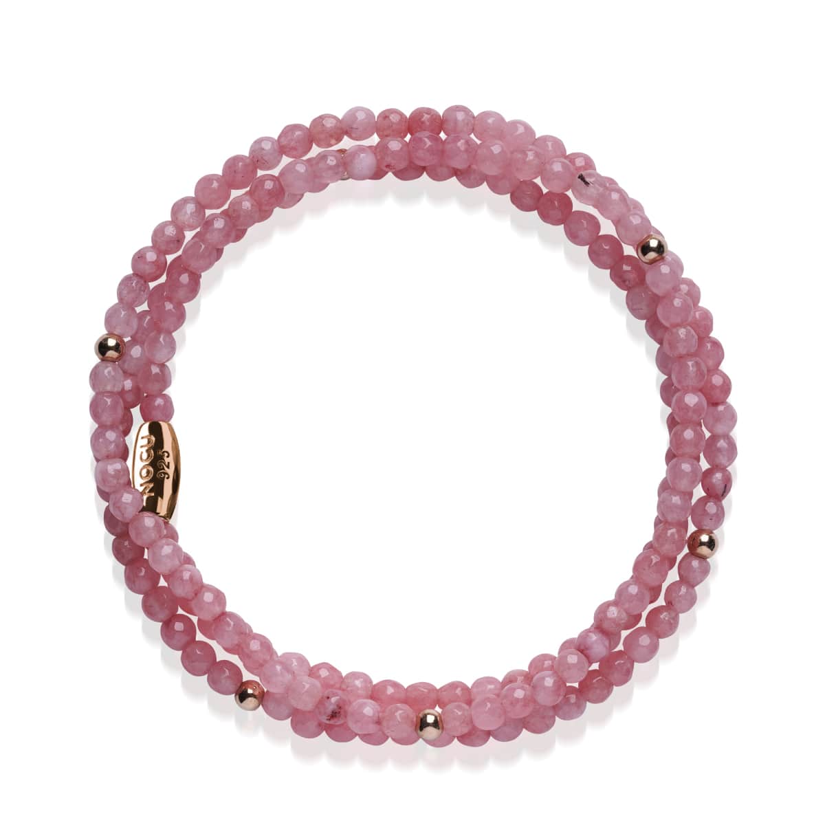 Pink Opal | .925 Sterling Rose Gold Vermeil | Gemstone Wrap