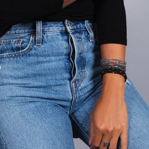 Spectrolite | .925 Sterling Silver | Gemstone Wrap