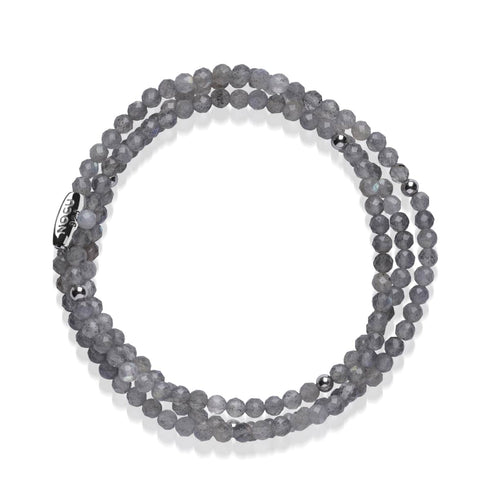 Spectrolite | .925 Sterling Silver | Gemstone Wrap