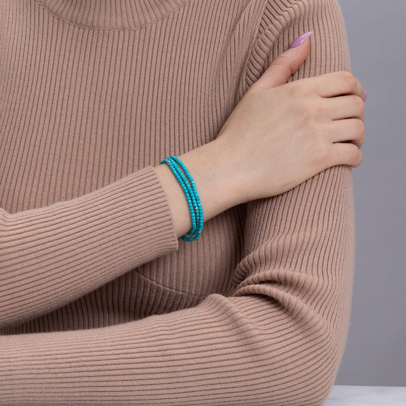Turquoise | .925 Sterling Silver | Gemstone Wrap