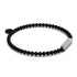 Gunmetal | Gilded Bar Bracelet | Mini