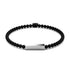 Gunmetal | Gilded Bar Bracelet | Mini