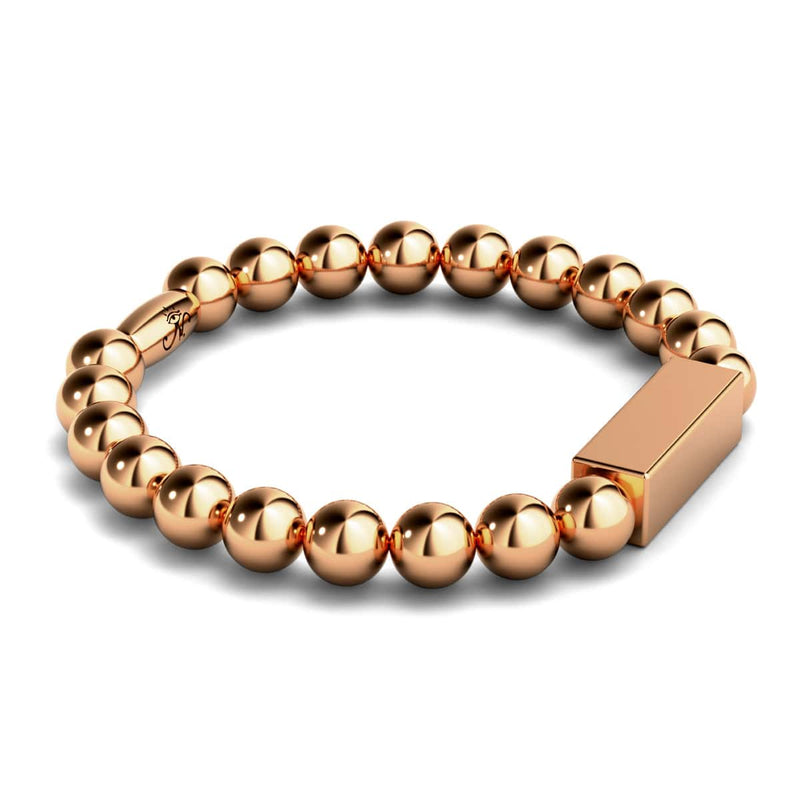 Rose Gold | Gilded Bar Bracelet | Deluxe