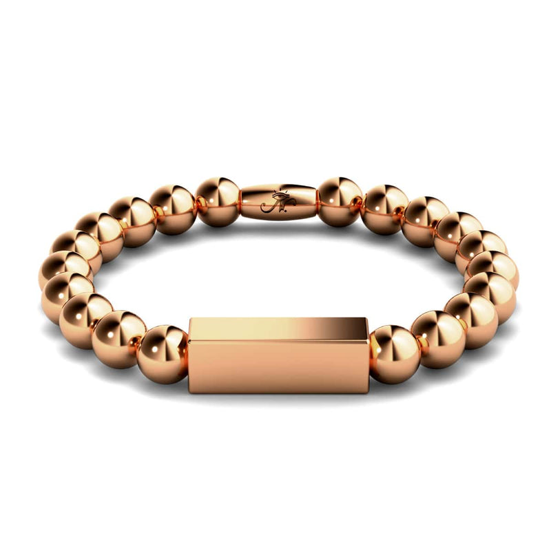 Rose Gold | Gilded Bar Bracelet | Deluxe