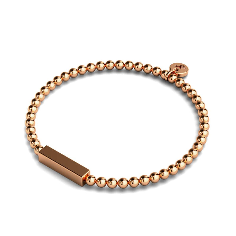 Rose Gold | Gilded Bar Bracelet | Mini