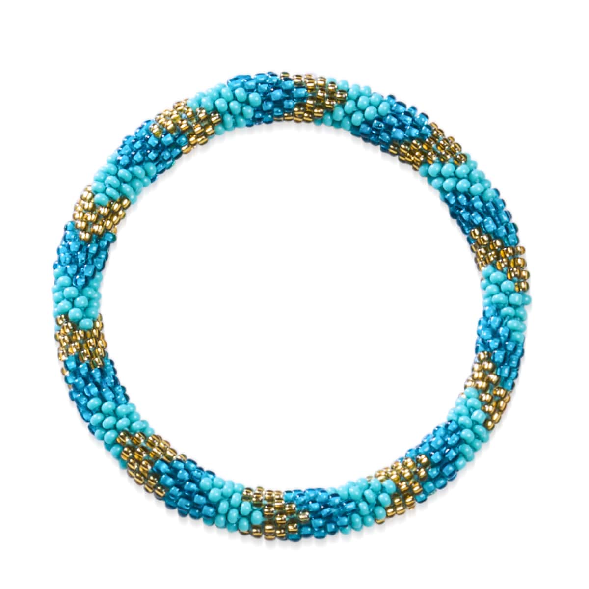 Amphitrites Underwater Garden | Himalayan Glass Bead Bracelet