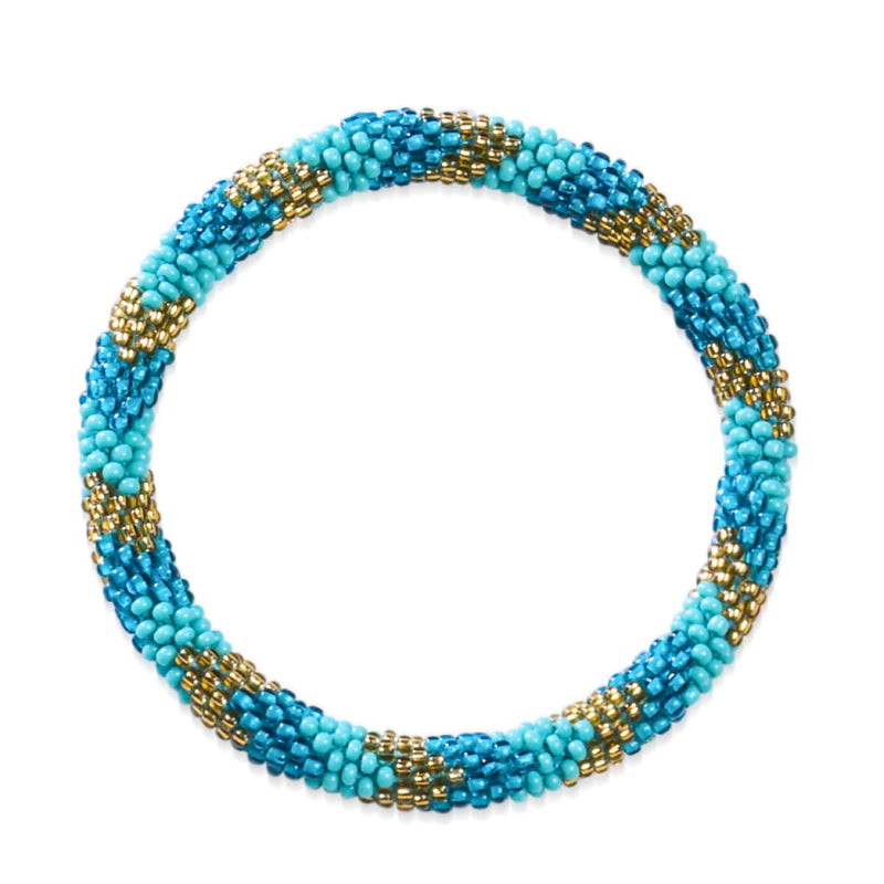 Amphitrites Underwater Garden | Himalayan Glass Bead Bracelet