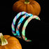 Neon Pumpkin | Himalayan Glass Bead Bracelet