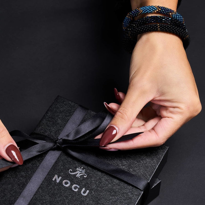 North Star | Himalayan Glass Bead Bracelet