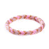 Pink Rattler | Himalayan Glass Bead Bracelet