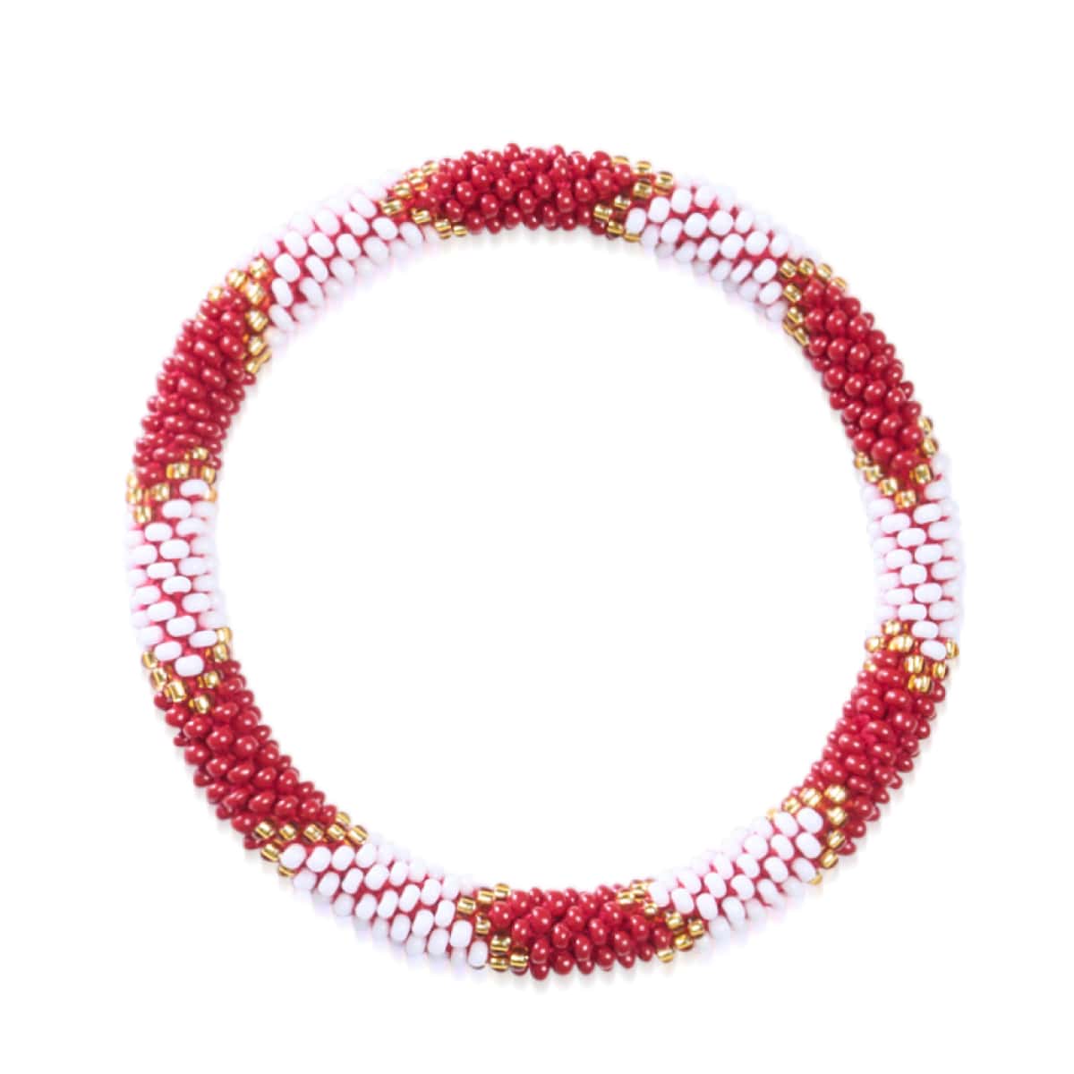 Ruby Soho | Himalayan Glass Bead Bracelet