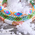 Snowbird | Himalayan Glass Bead Bracelet