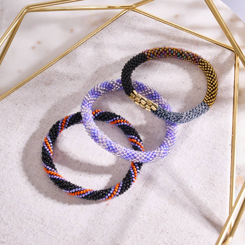 Sorority Row | Himalayan Glass Bead Bracelet