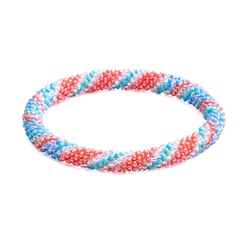 Sugarplum | Himalayan Glass Bead Bracelet