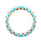 Teal Diamondback | Himalayan Glass Bead Bracelet