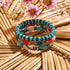 Turquoise Cove | Himalayan Glass Bead Bracelet