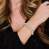 Rainbow Confetti | Silver x Black | Kikiballa Bracelet