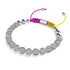 Winter White Crystal | Silver x Spectrum | Kikiballa Bracelet