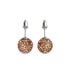 Champagne Crystal | .925 Sterling Silver | Kikiballa Earrings