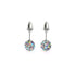 Confetti Crystal | .925 Sterling Silver | Mini Kikiballa Earrings