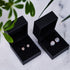 Midnight Confetti Crystal | .925 Sterling Silver | Kikiballa Earrings
