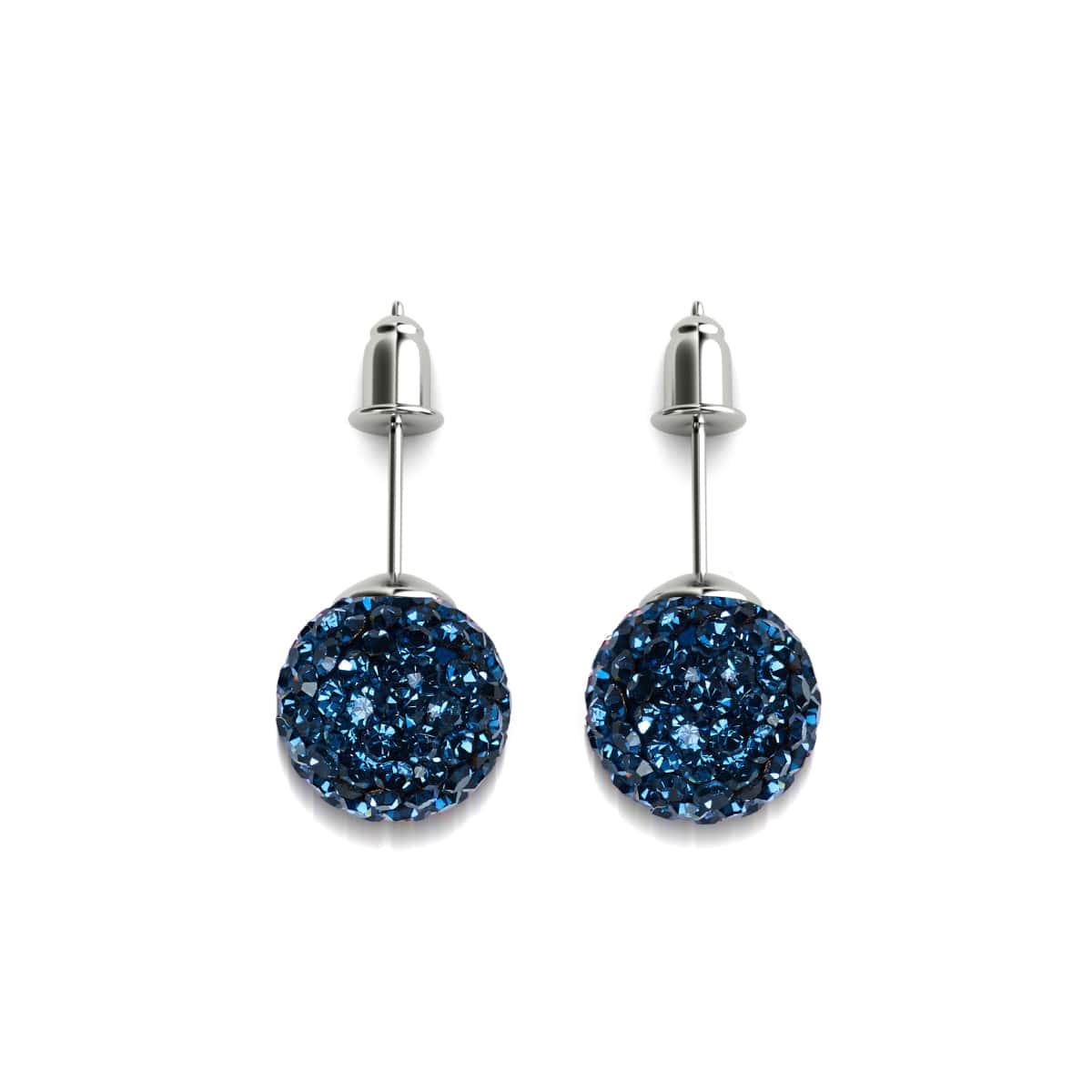 Sapphire Crystal | .925 Sterling Silver | Kikiballa Earrings
