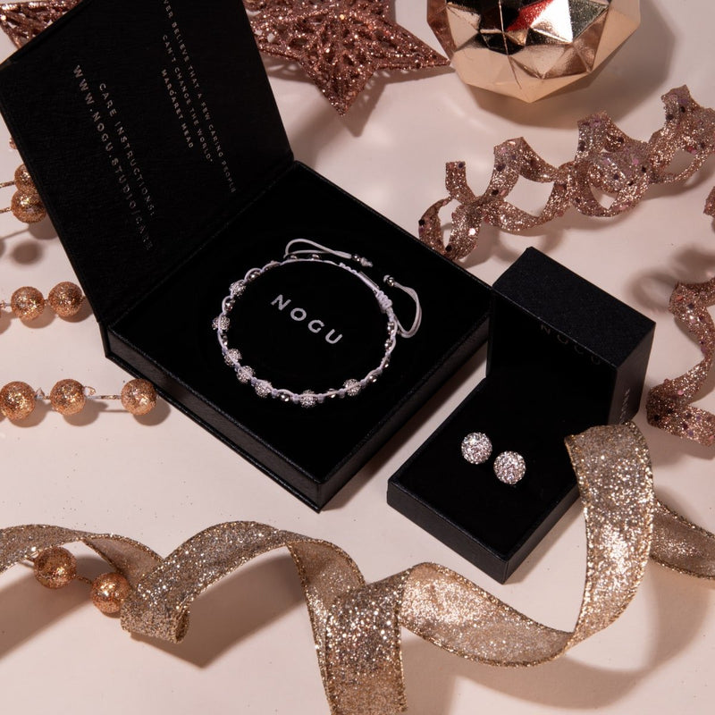 Winter White Crystal | .925 Sterling Silver | Kikiballa Earrings