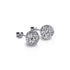 Winter White Crystal | .925 Sterling Silver | Kikiballa Earrings
