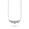 Winter White Crystal | .925 Sterling Silver | Kikiballa Infinity Clasp Necklace